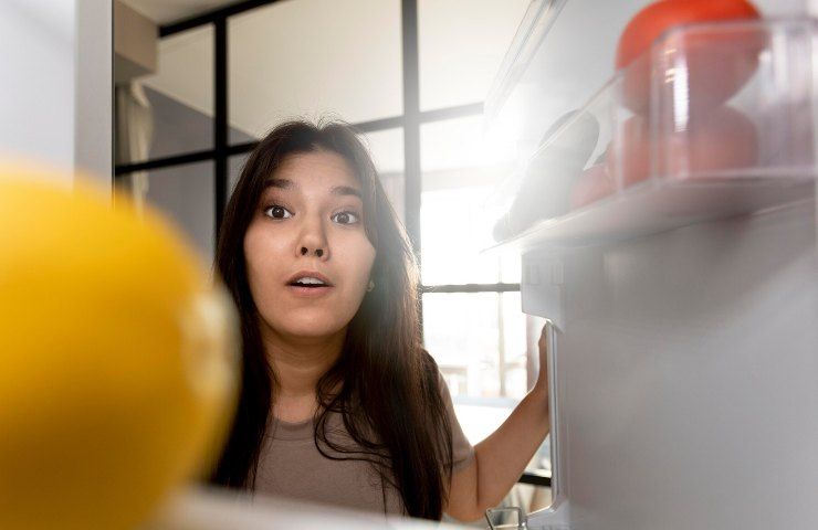 Frigo aperto