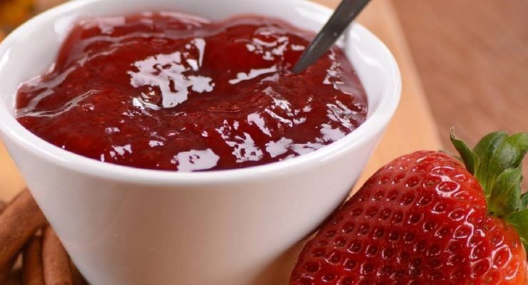 Marmellata di fragole nel microonde