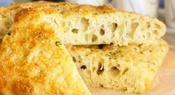 Panfocaccia soffice saporito 210 calorie