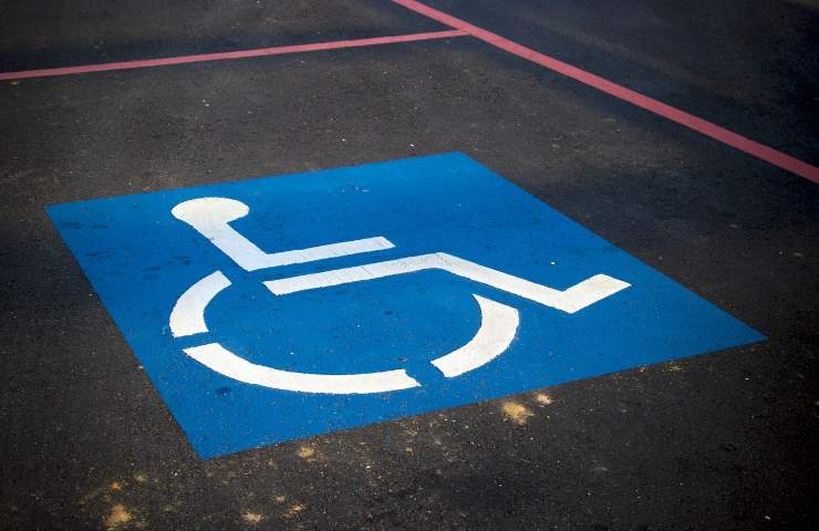 Parcheggio per disabili