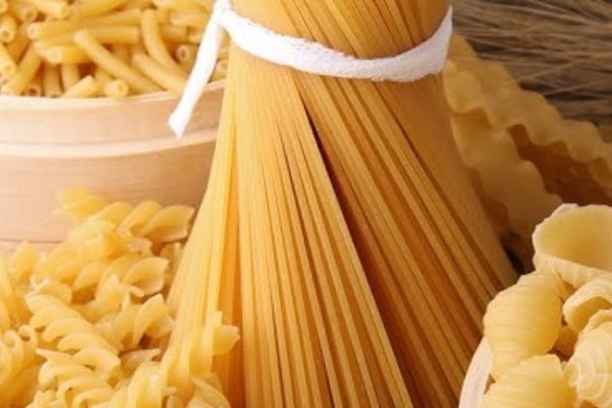 Diverse tipologie di pasta