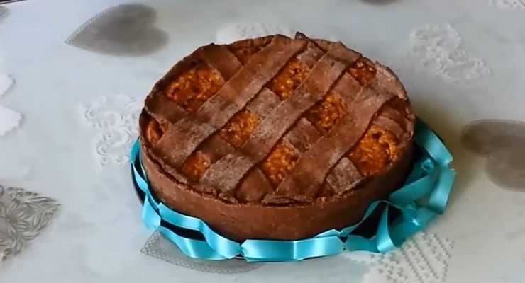 Pastiera al cacao Pasqua