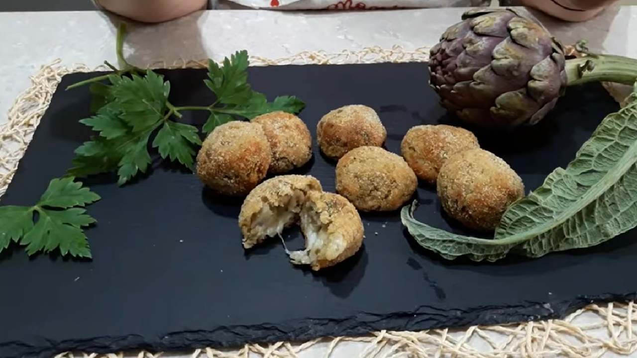 Polpette di carciofi light 60 calorie