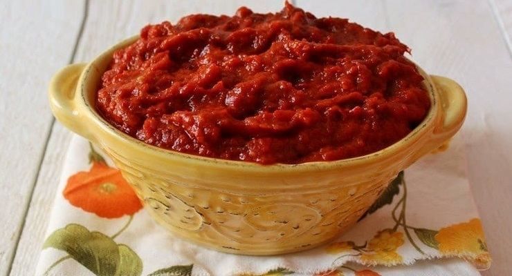 Salsa di peperoni light 120 calorie