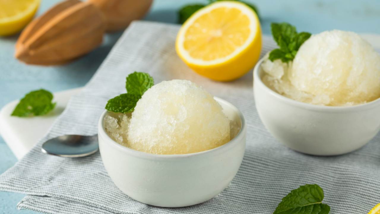 Sorbetto al limone