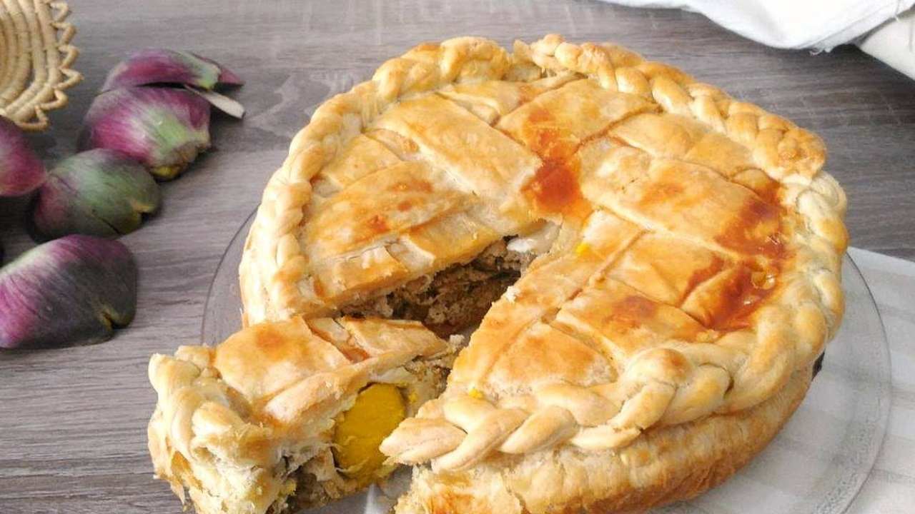 Torta Pasqualina di carciofi