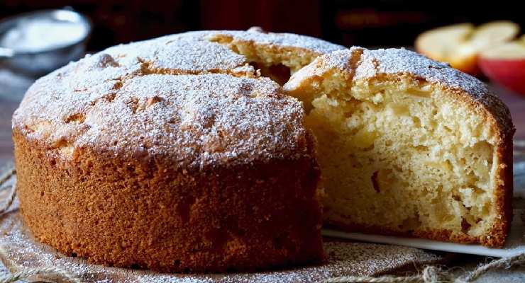 Torta paradiso con le mele