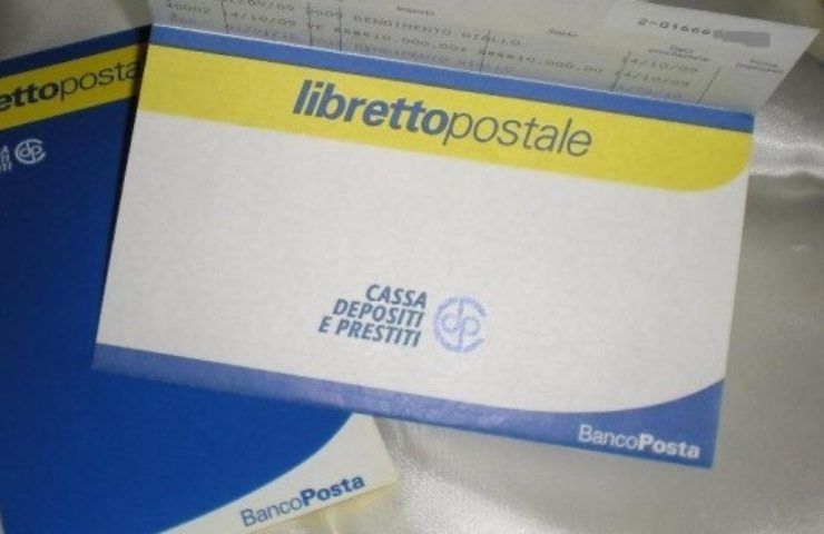 Un libretto di Poste Italiane