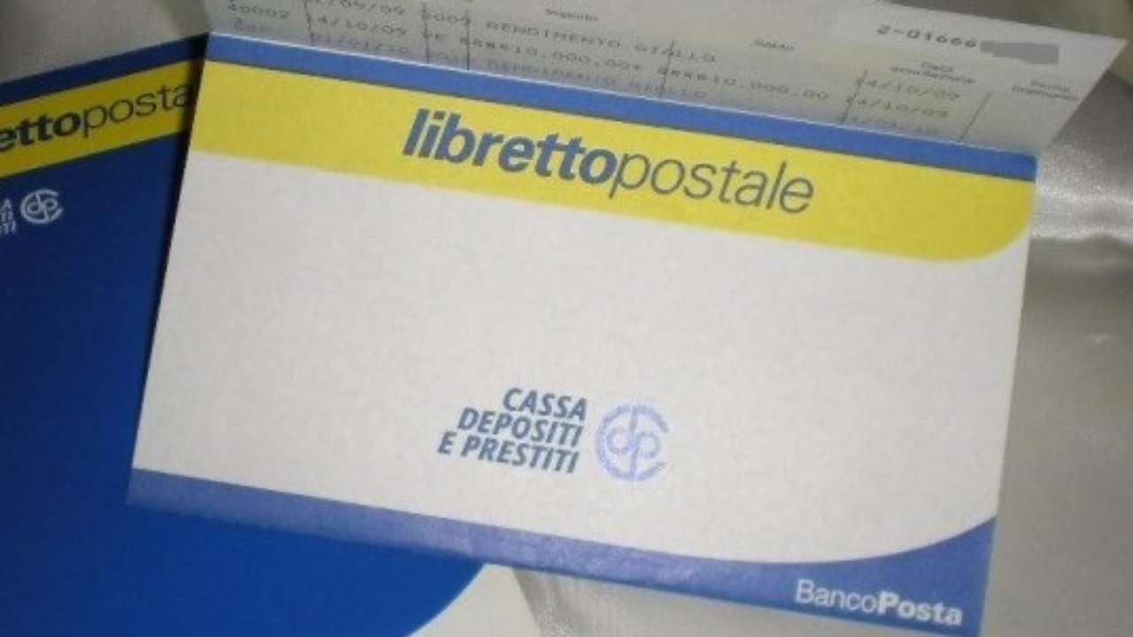 Libretti di risparmio chiusura