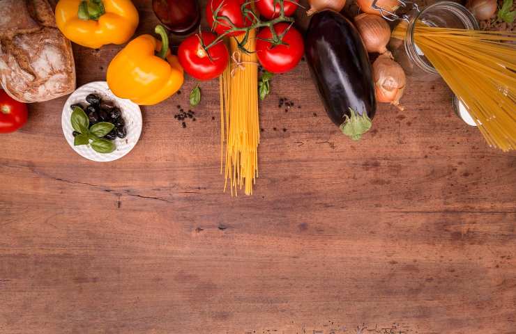 pasta a cena condimenti