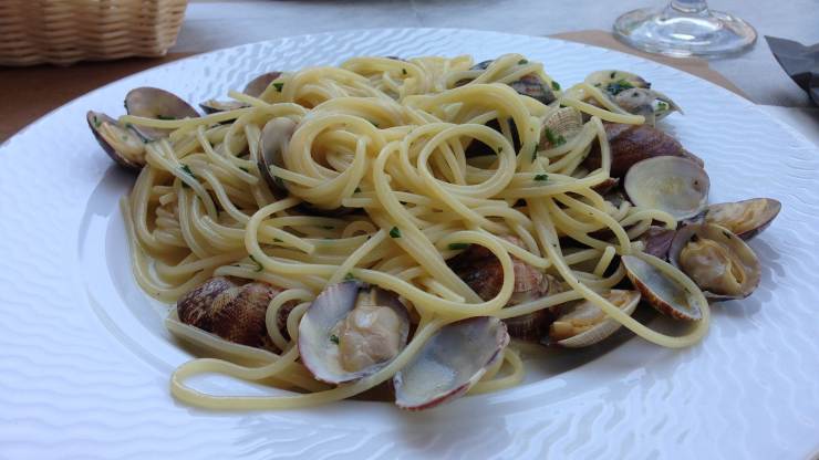 spaghetti alle vongole 