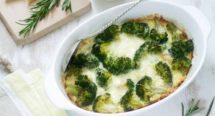 Broccoli filanti al forno 170 calorie