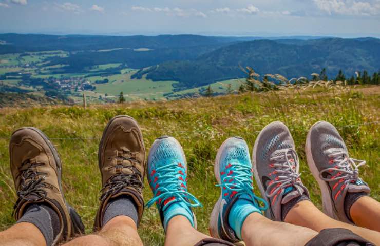 escursioni montagna fattori positivi