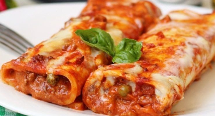 Cannelloni amalfitani pranzo Pasqua