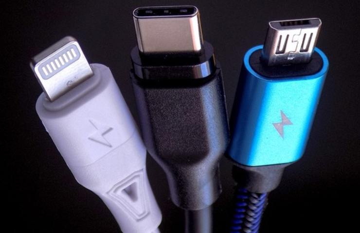 Cavetti usb di diversi formati