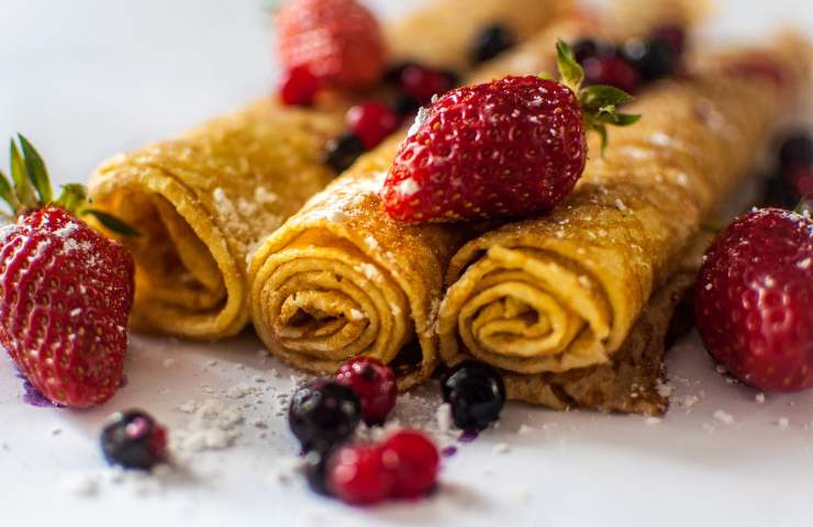 Crepes ricetta dolce