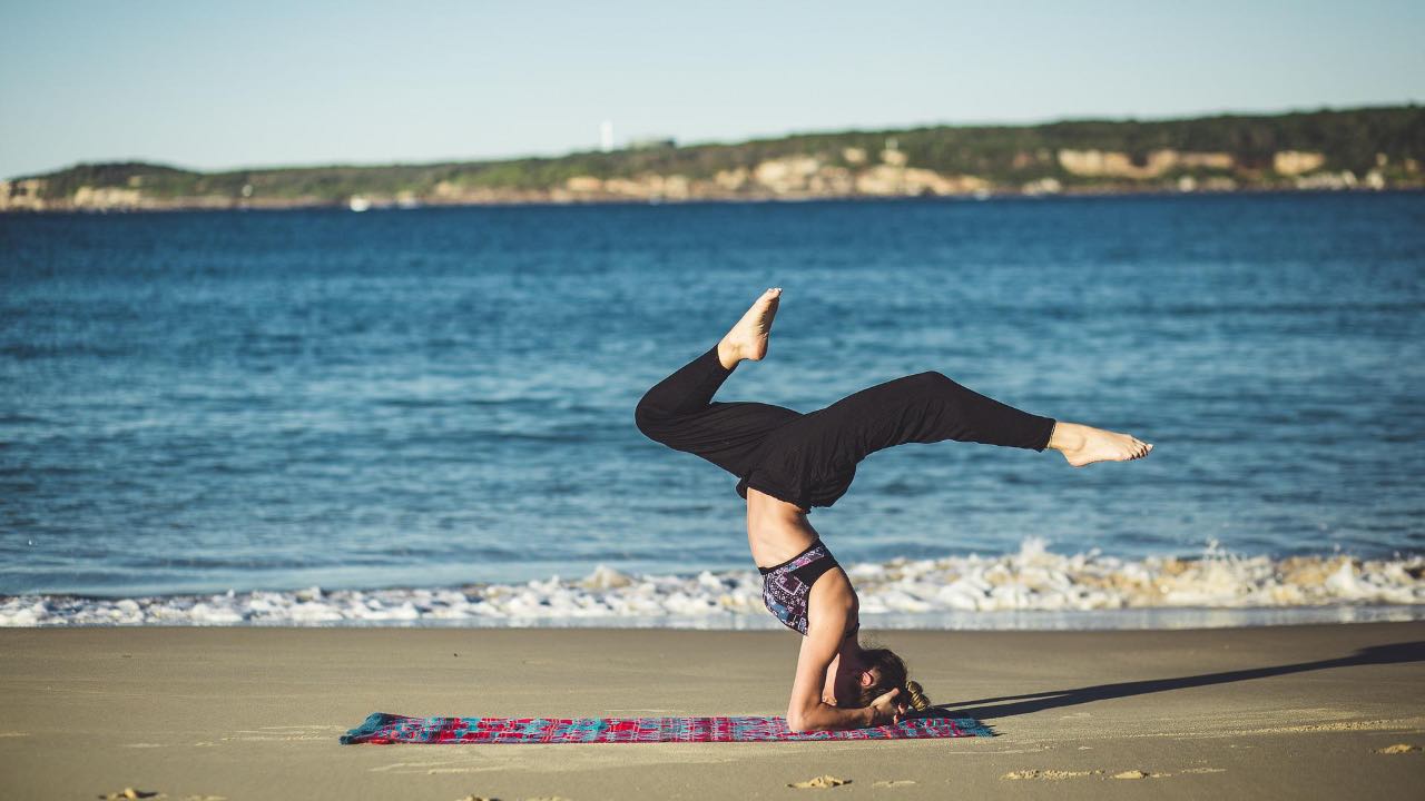 fitness spiaggia