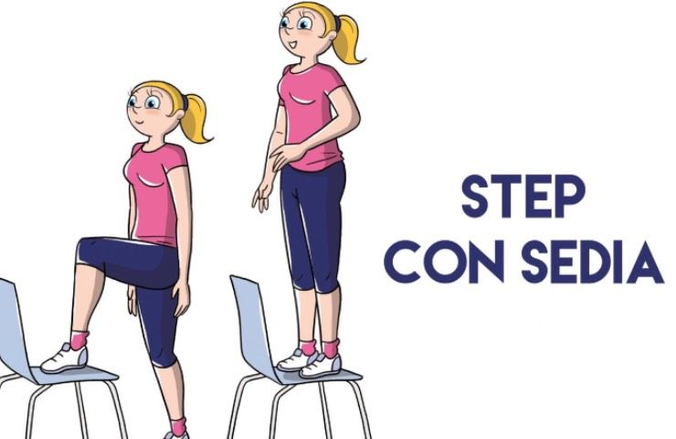 Step con sedia