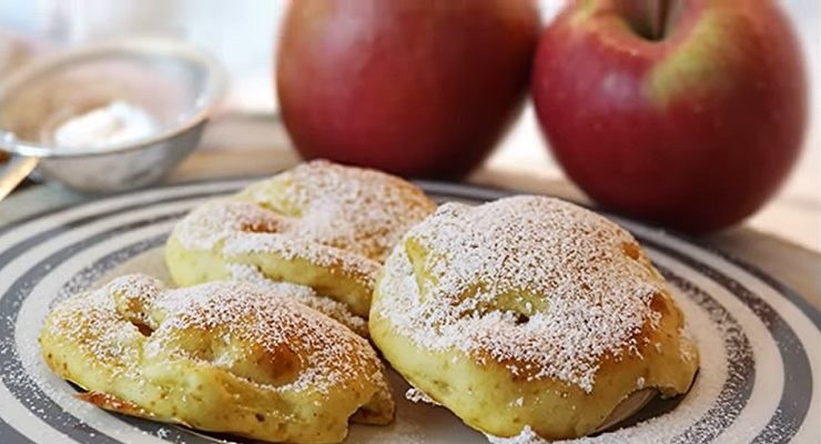 Frittelle alle mele 95 calorie