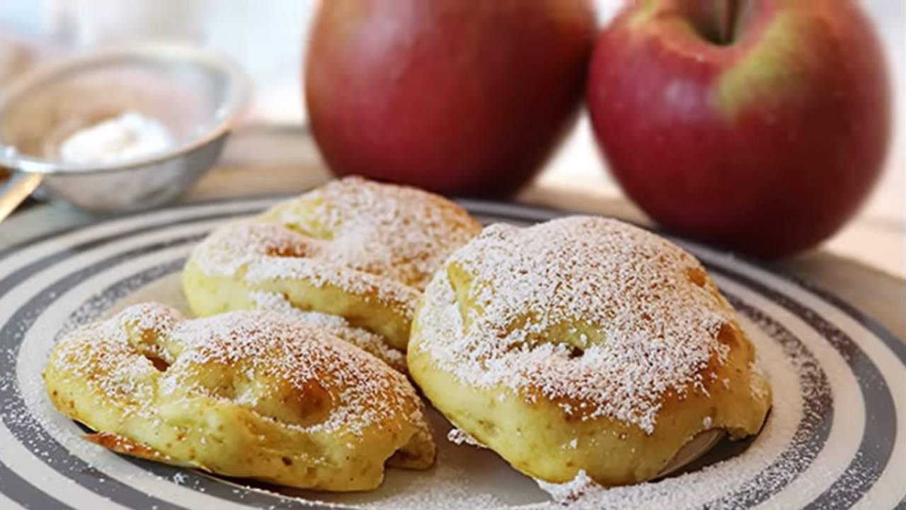 Frittelle alle mele 95 calorie