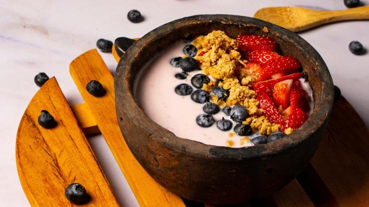 yogurt con frutta