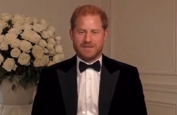 Il duca del Sussex in smoking