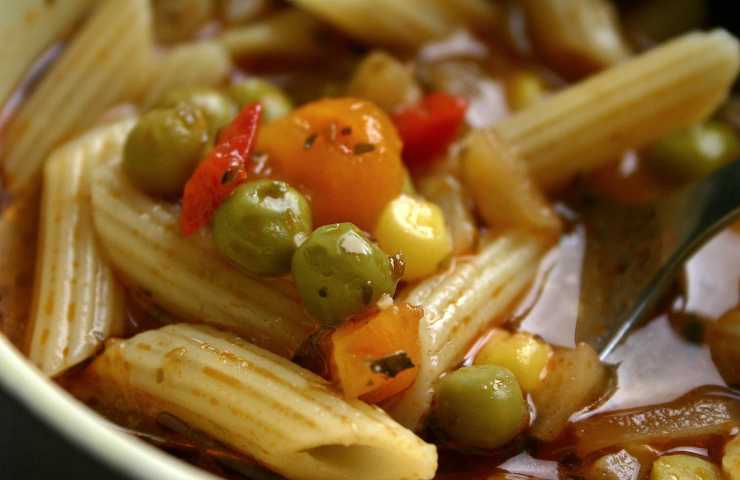 Preparazione minestrone