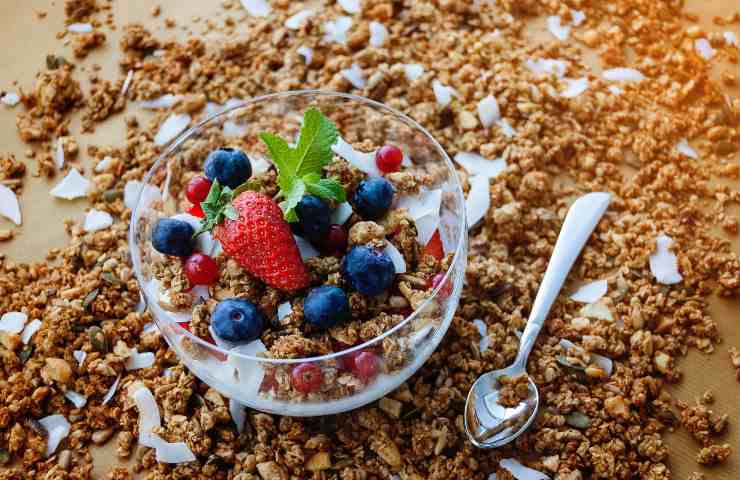 Muesli con frutta migliori