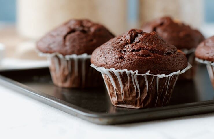 Muffin al cioccolato ai quali potreste aggiungere dell'arancia (Pexeles)