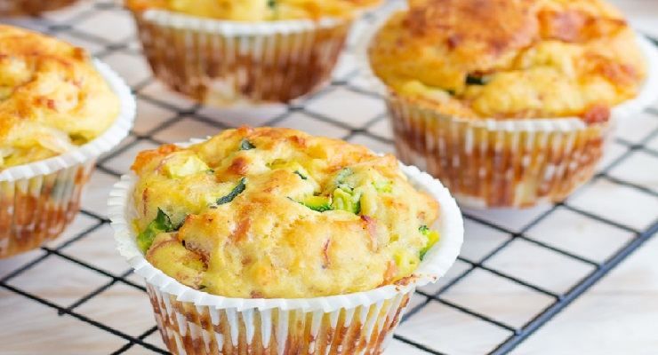 Muffin di zucchine