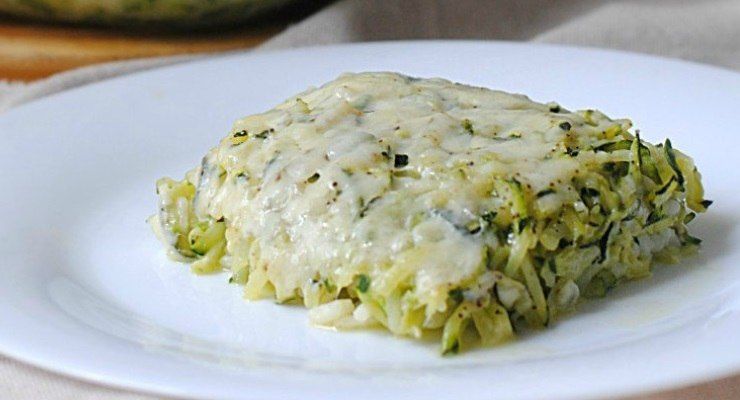 Pasticcio di zucchine light 160 calorie