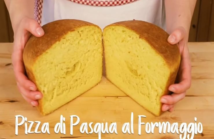 Pizza di Pasqua al formaggio Benedetta