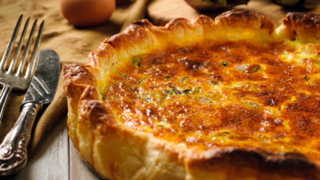 Quiche salmone broccoli