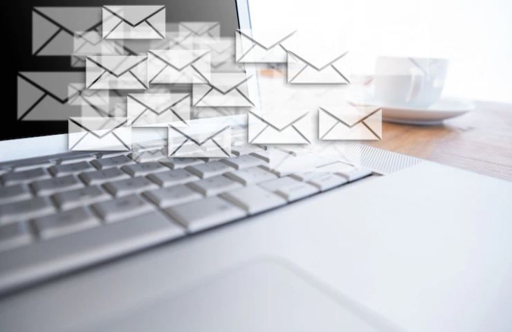Raffigurazione di messaggi e-mail