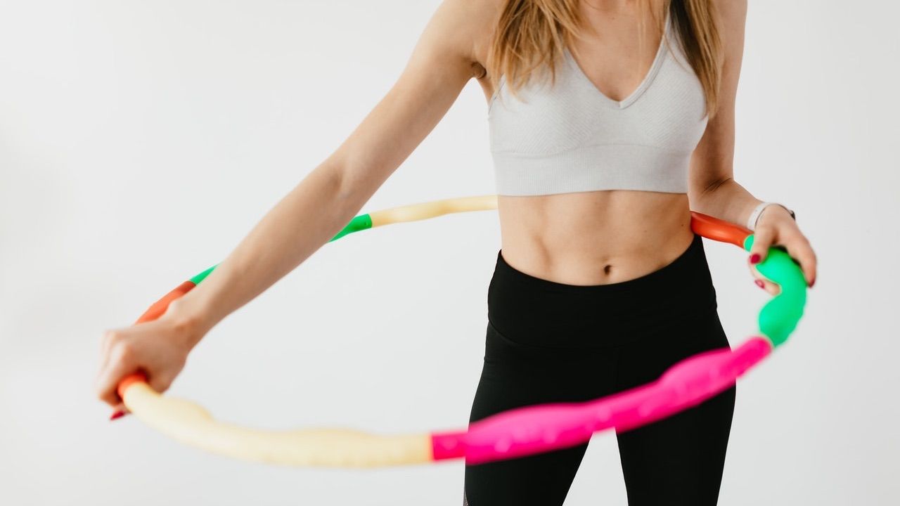 hula hoop allenamento