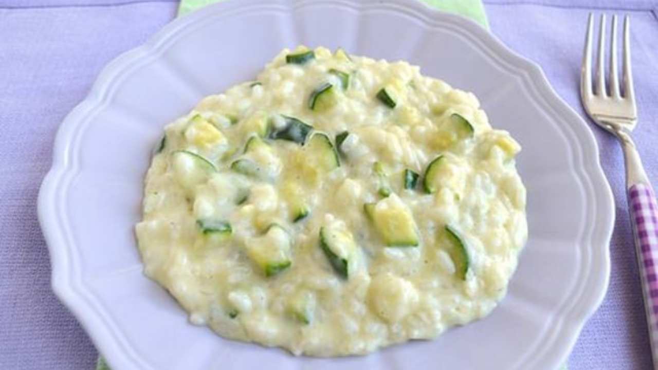 Risotto zucchine