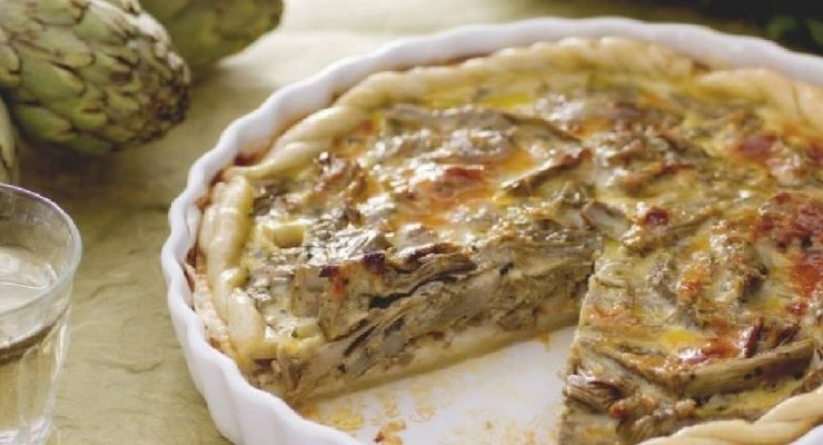 Torta di carciofi per Pasqua