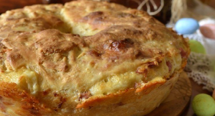 Torta salata ripiena pranzo Pasqua