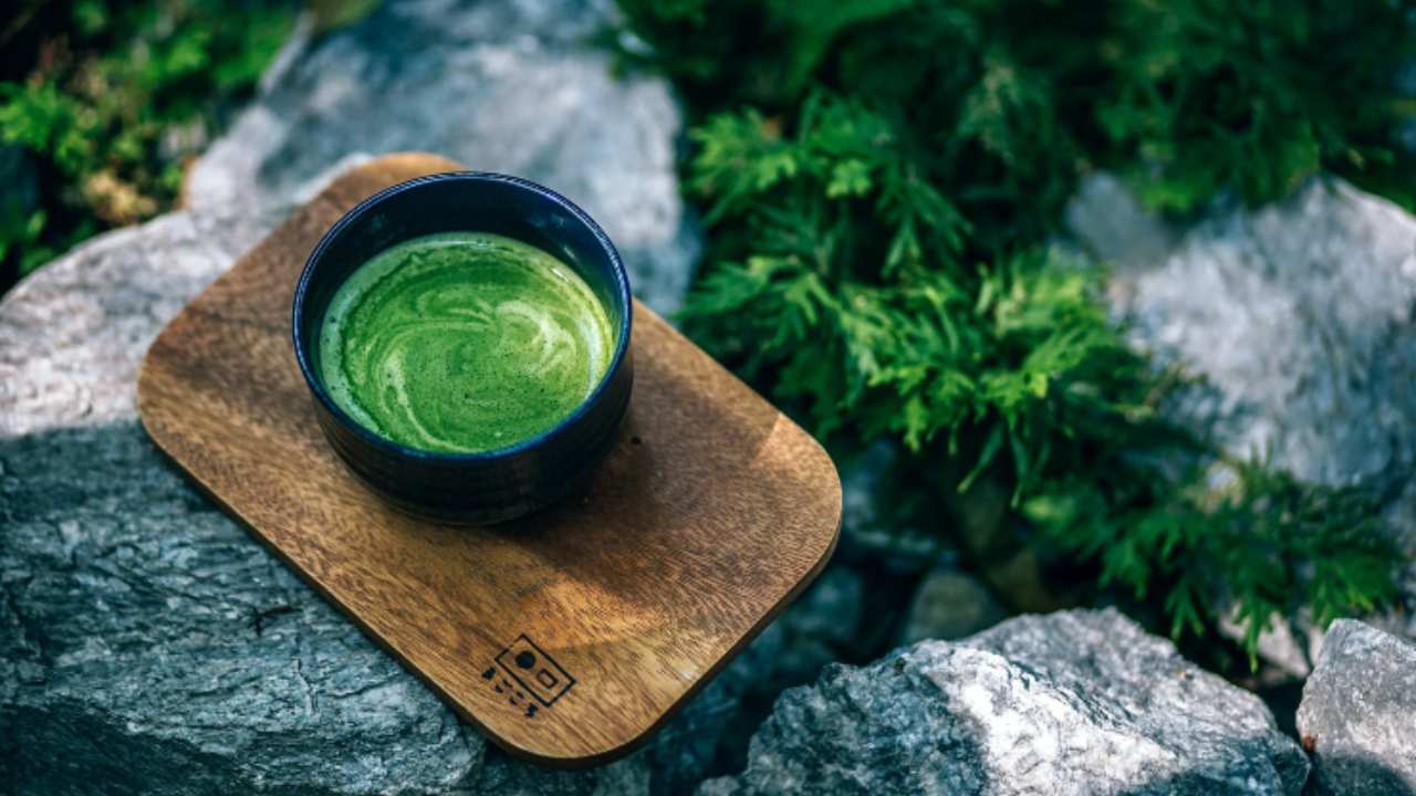 Muffin al tè matcha