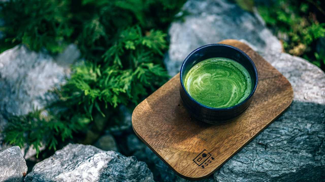 tè matcha e curcuma