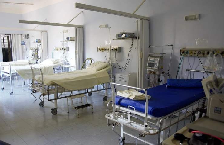 Una camera di ospedale
