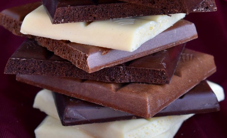 Congelare il cioccolato avanzato 