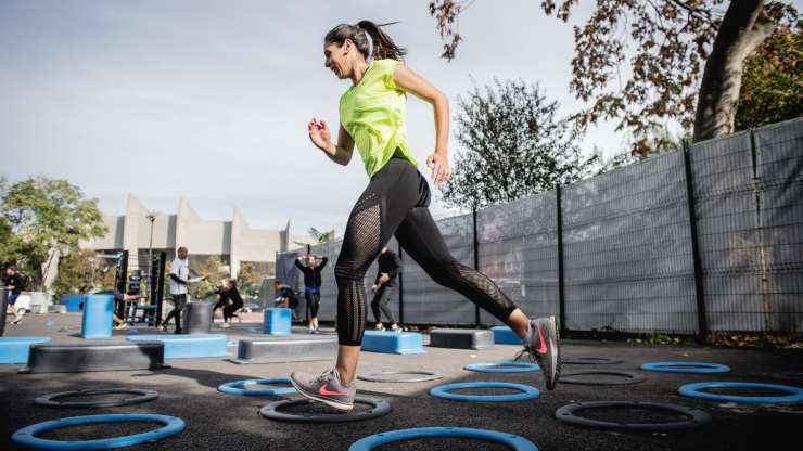 Allenamento all'aperto