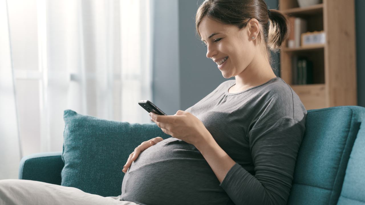 utilizzo smartphone gravidanza