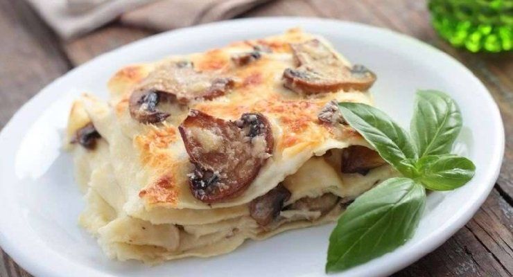 Lasagne ai funghi cremose