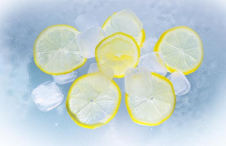 Limone ghiacciato (Foto Pexels)