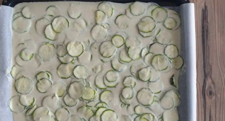 Pizza di zucchine light 150 calorie