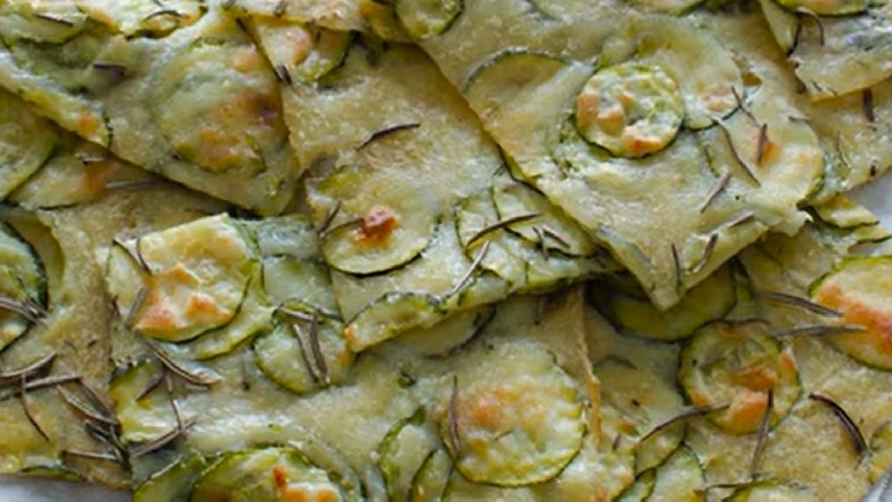 Pizza di zucchine light 150 calorie