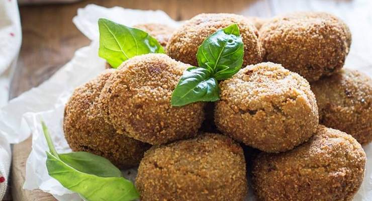 Polpette leggere di melanzane e tonno 