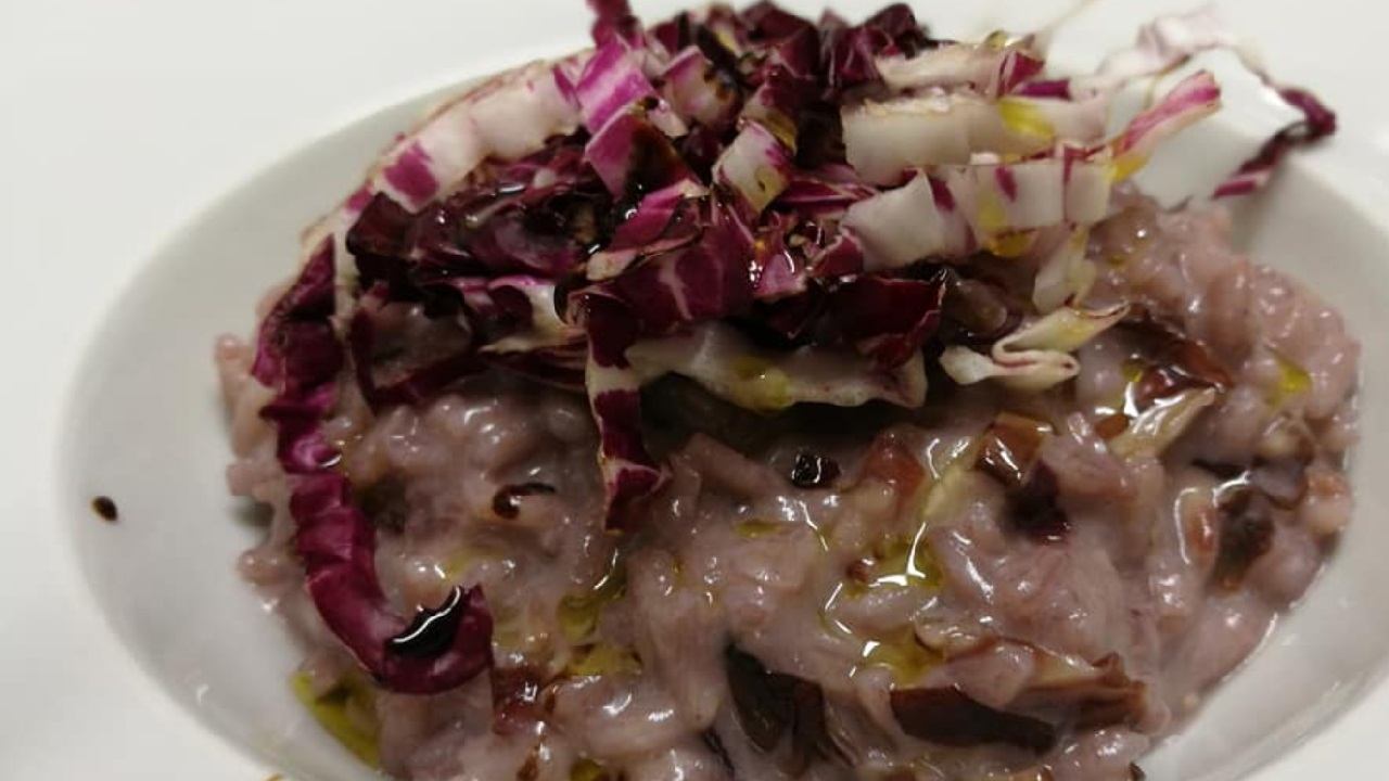 Risotto al radicchio